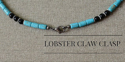 7 Chakras Healing Beaded Necklace for Men Garnet Carnelian Tigers Eye Aventurine Aquamarine Lapis Lazuli Amethyst Labradorite Men's Necklace